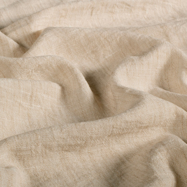 Woven Polyester tela Unicolor Beis