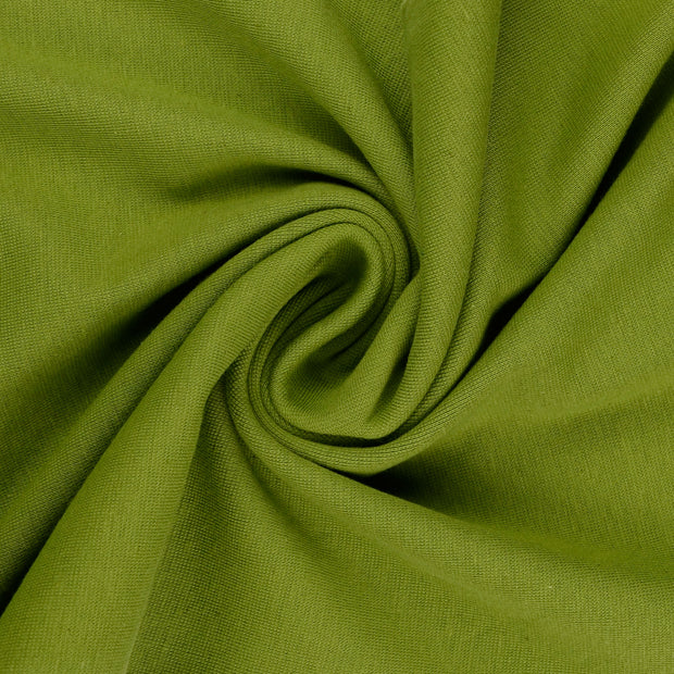 Heavy Knit stof Olijf Groen 