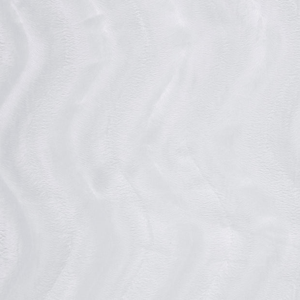 Velours fabric Optical White soft 