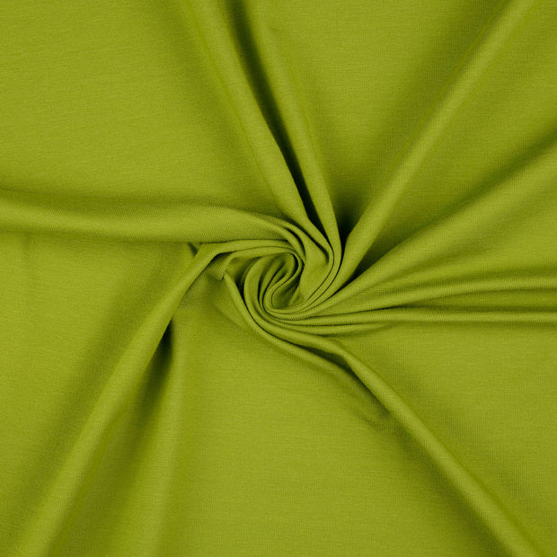 Jersey fabric Olive Green 