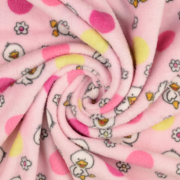  fabric Pink printed 