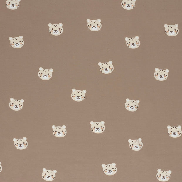 Jersey fabrik Beige weich 