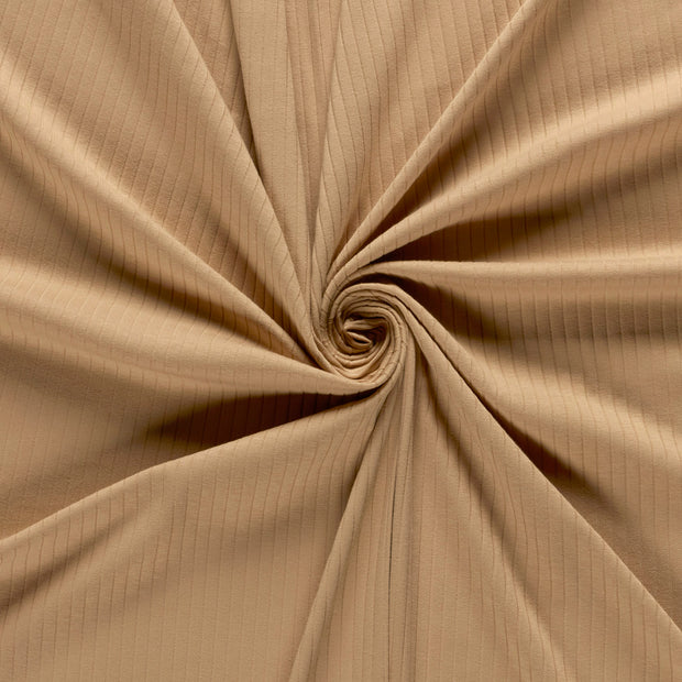 Rib Jersey fabric Nude 