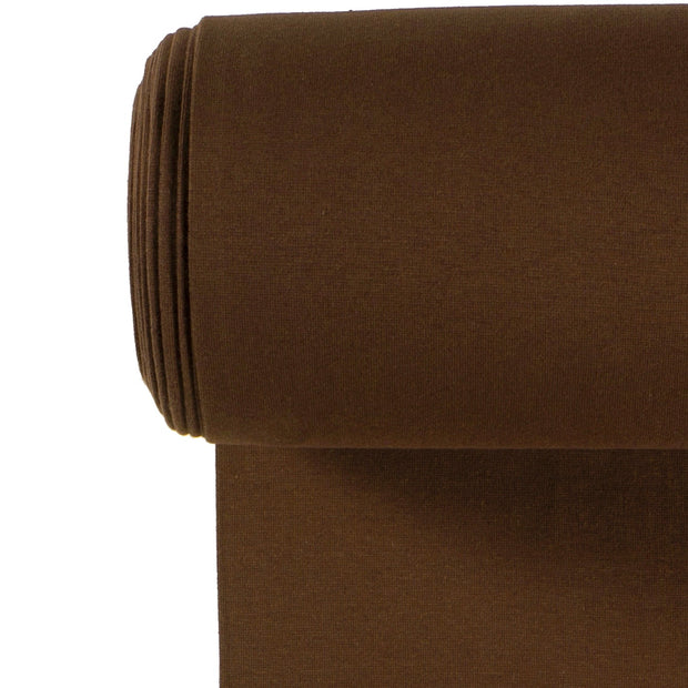 Cuff fabric Unicolour Brown