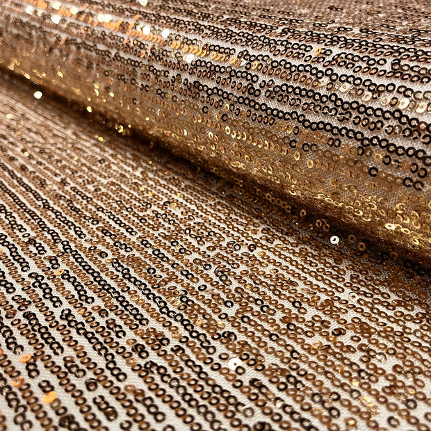 Mesh fabric Unicolour Gold