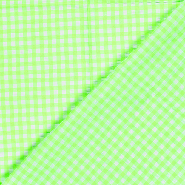 Popeline de Coton tissu Unicolore Seersucker 