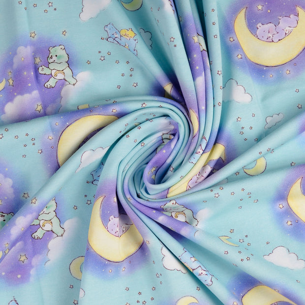 Cotton Jersey fabric Turquoise 