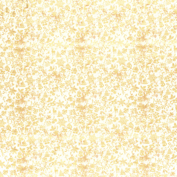 Cotton Poplin fabric Off White 