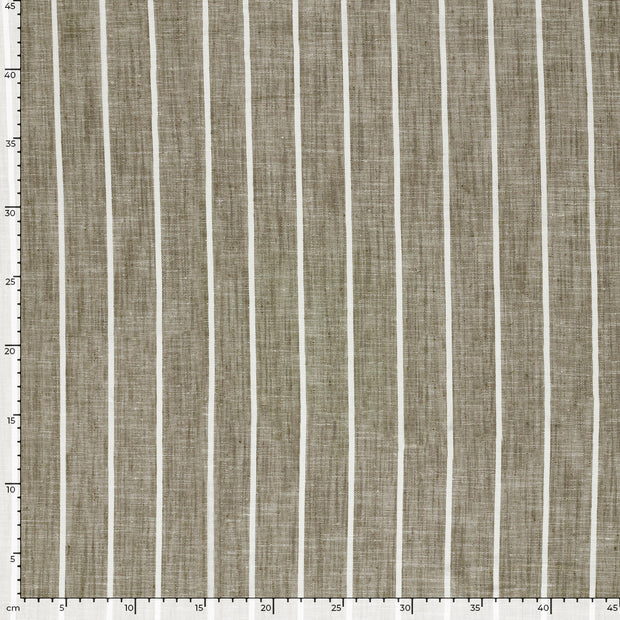  fabric Stripes Khaki Green