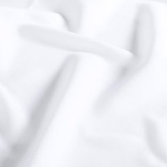 Crêpe Georgette Unicolore Blanc optique