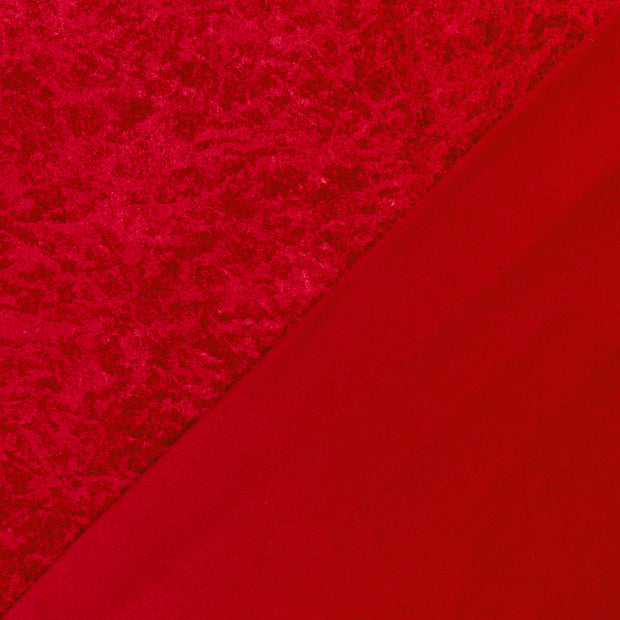 Velours fabric Unicolour crushed 