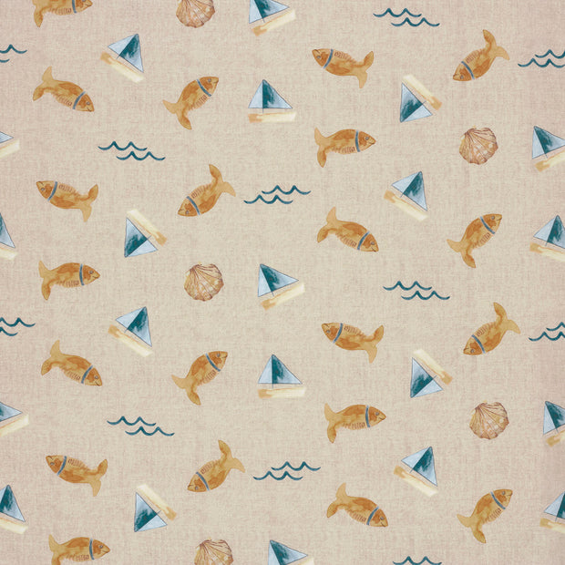 Baumwolle Popeline fabrik Beige 