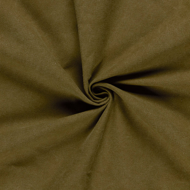 Canvas fabric Khaki Green 