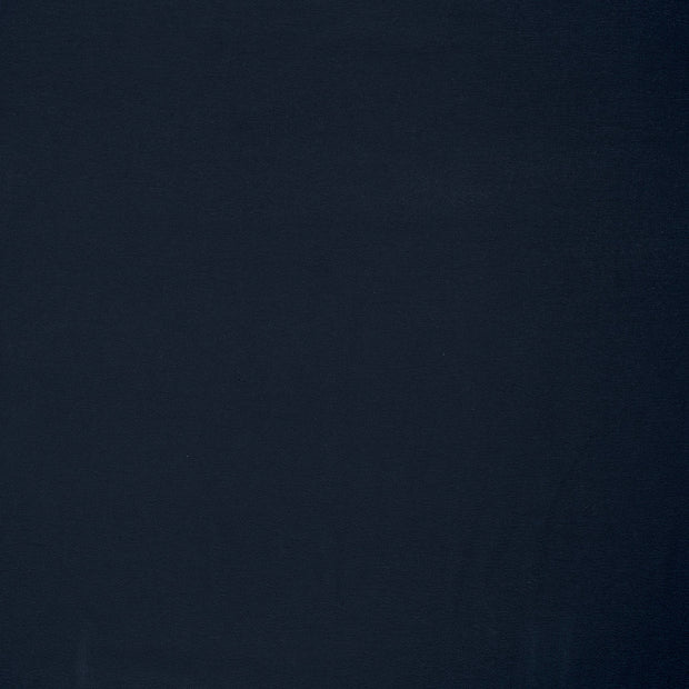 Terry Crêpe tissu Bleu Marine texturé 