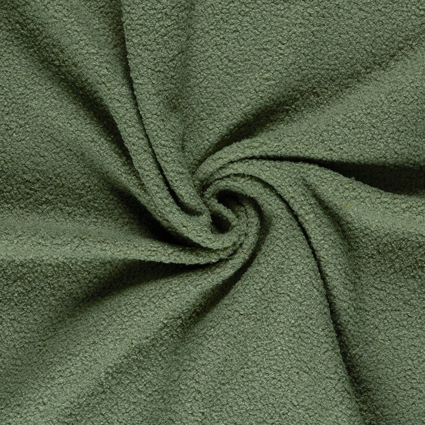 Teddy tissu Menthe doublé et l'arrière 