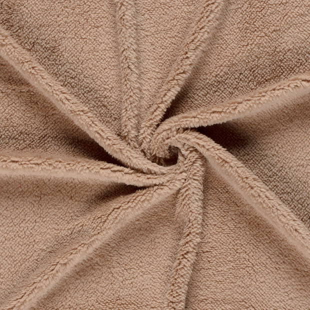 Sherpa Fleece fabrik Nude 