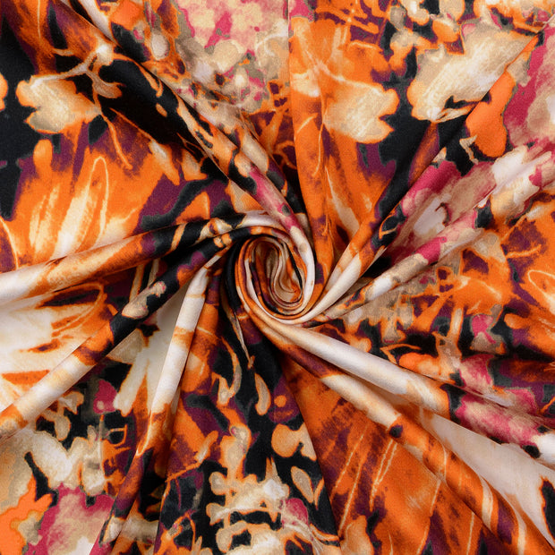Viscose Satin fabrik Bronze 