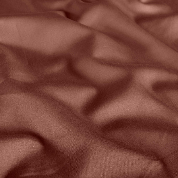 Satin fabrik Uni Altrosa