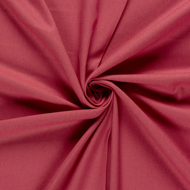 Lino Viscosa Tejido tela Rosa 