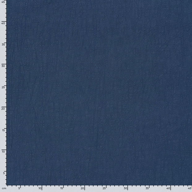 Lin tissu Unicolore Indigo