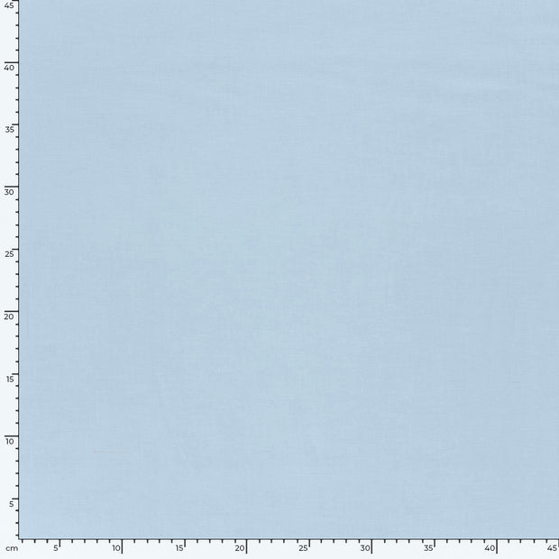 Cretonne fabric Unicolour Baby Blue