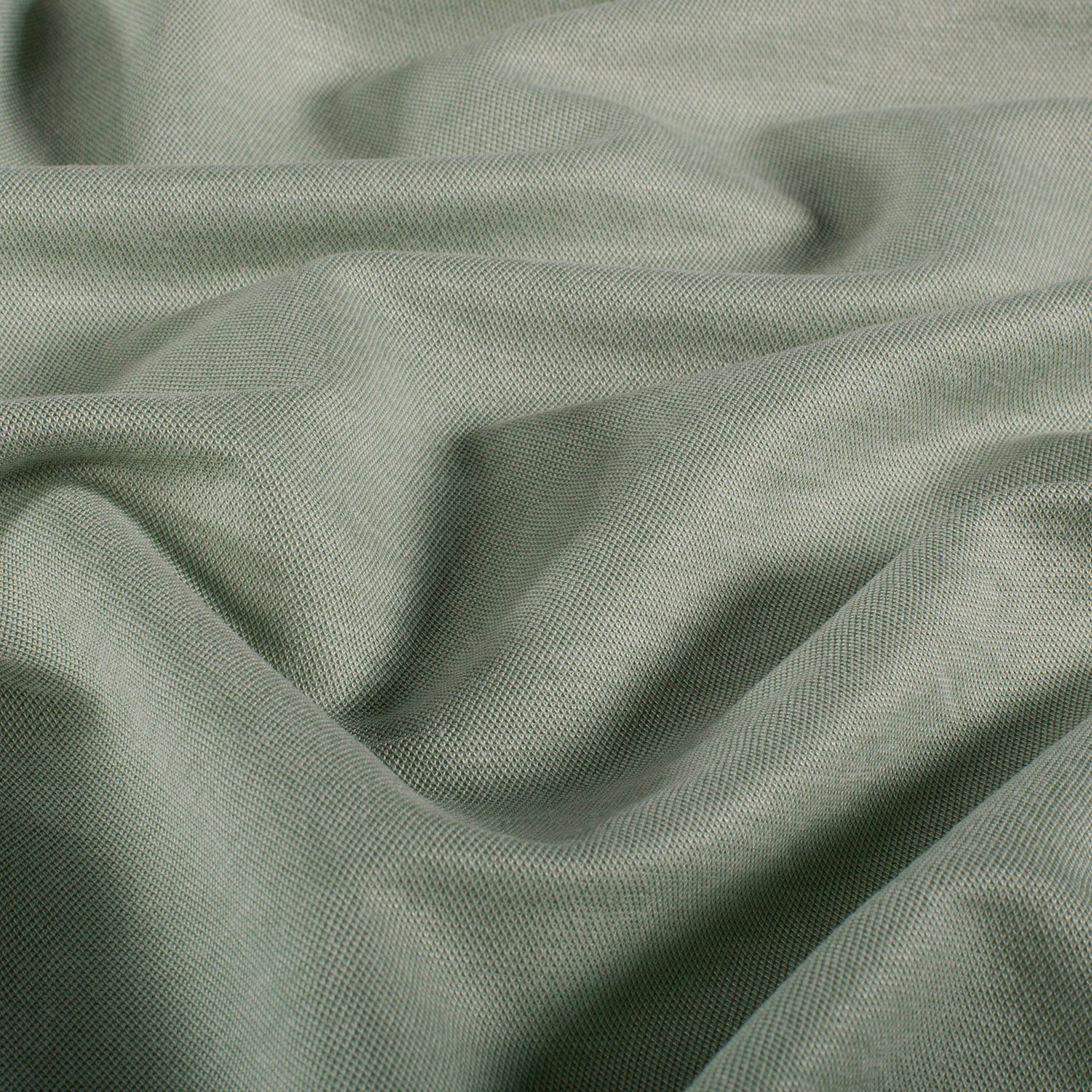 Viscose Jersey fabric Melange Olive Green | Wholesale fabrics