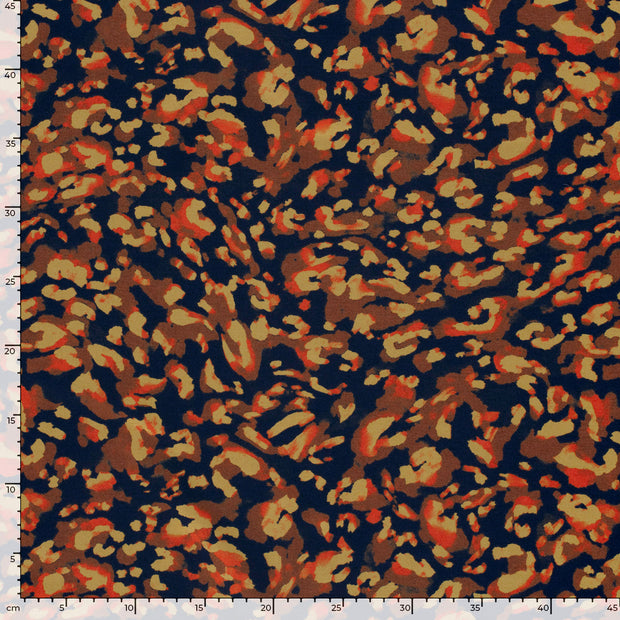 Punta di Roma fabric Abstract Navy