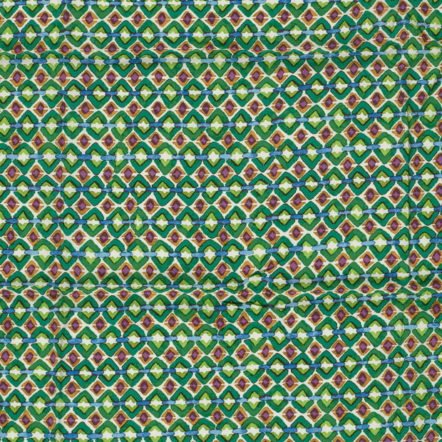 Viscose Poplin fabrik Grün 