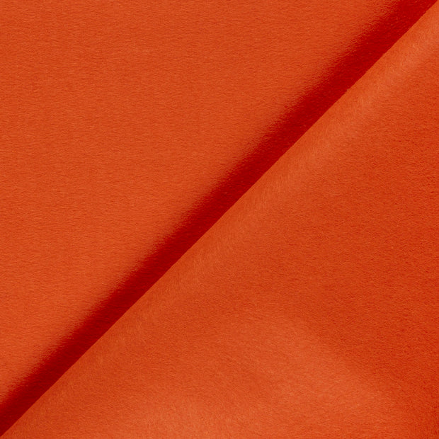 Felt 3mm fabric Orange 