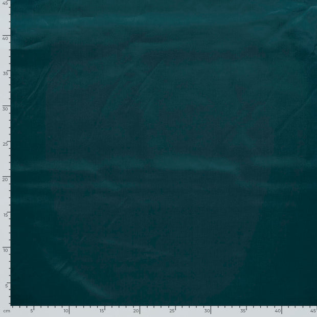 Satin fabrik Uni Petrol