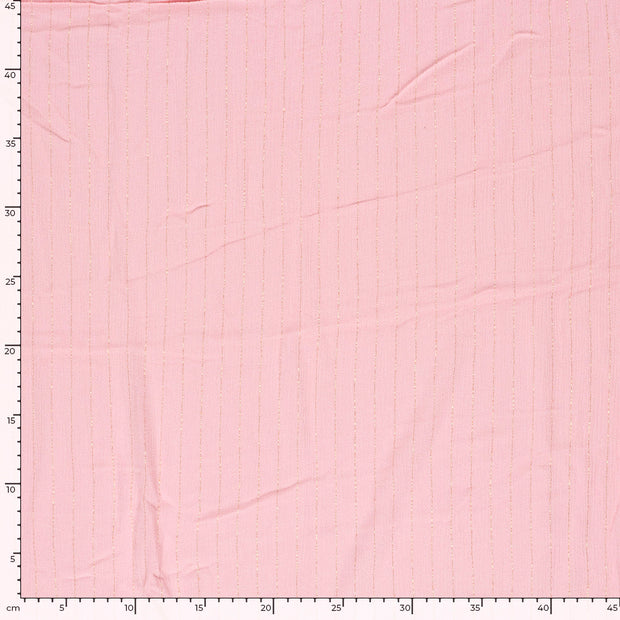 Crepe fabric Unicolour Pink
