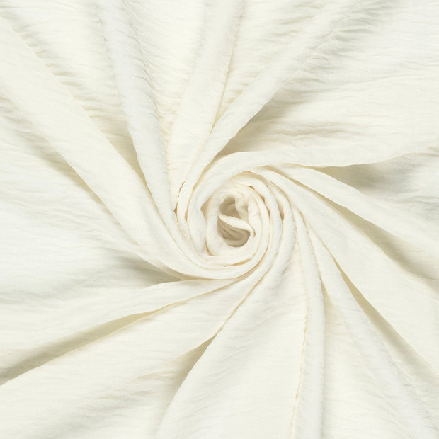 Geweven Polyester stof Effen Gebroken wit