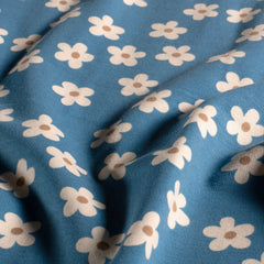 printed Flowers Indigo
