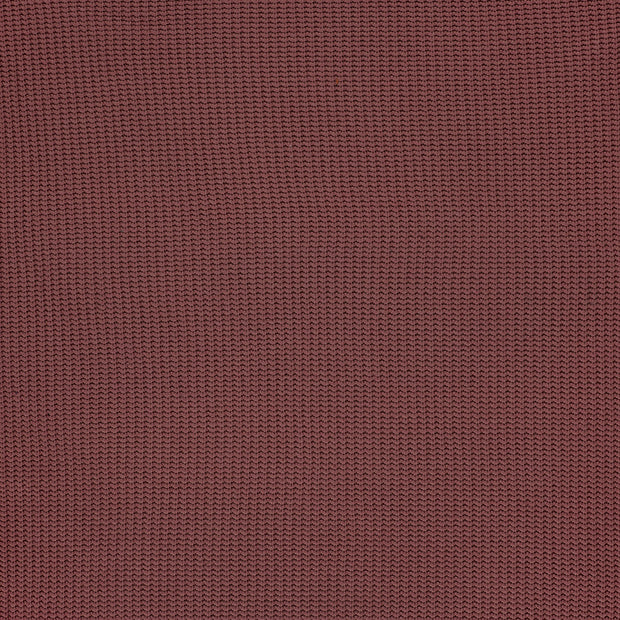 Heavy Knit tela Rosa antiguo mate 