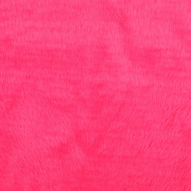 Pluche fabric Unicolour Pink