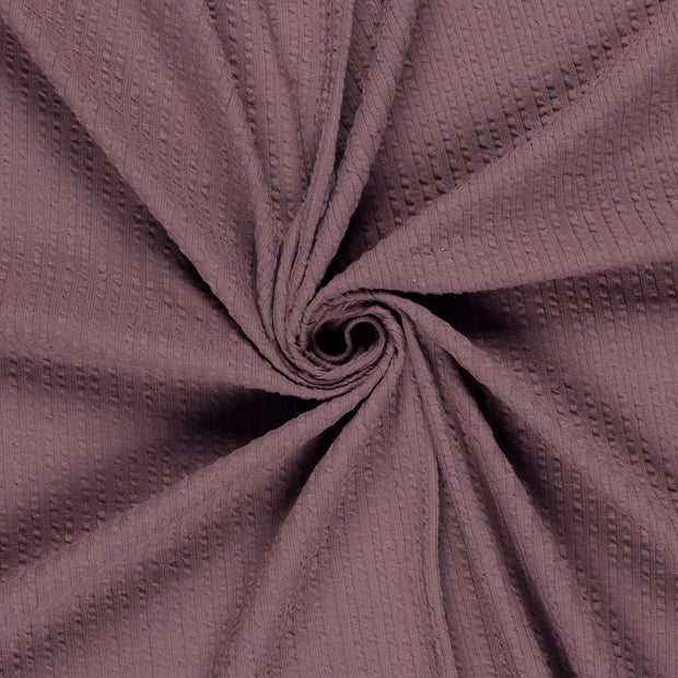 Rib Jacquard fabric Mauve 