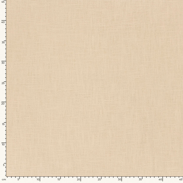 Ramie Linen fabric Unicolour Beige