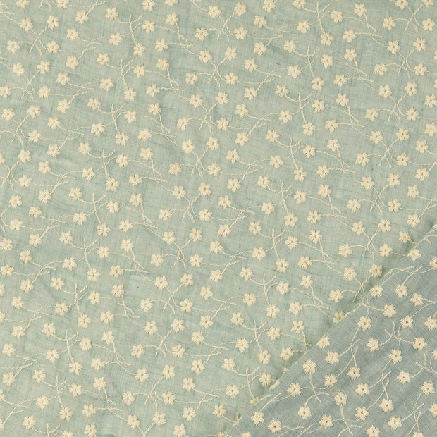Dentelle tissu fleurs 