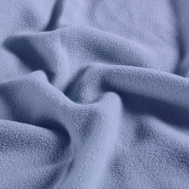 Fleece fabric Unicolour Indigo