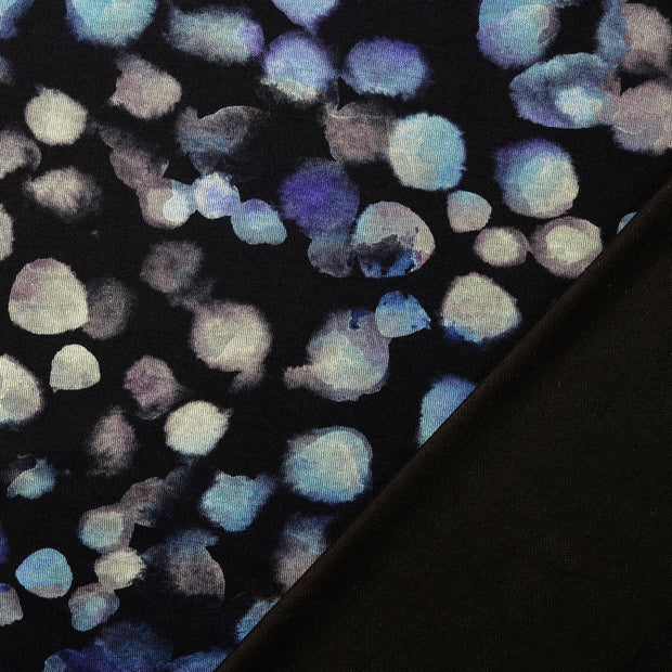 Jersey fabric Cobalt digital printed 