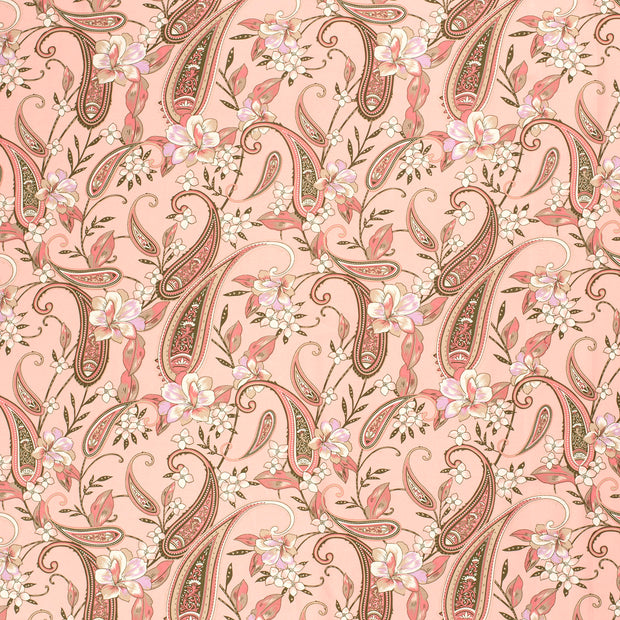 Viscose Twill fabrik Helles Pink matt 