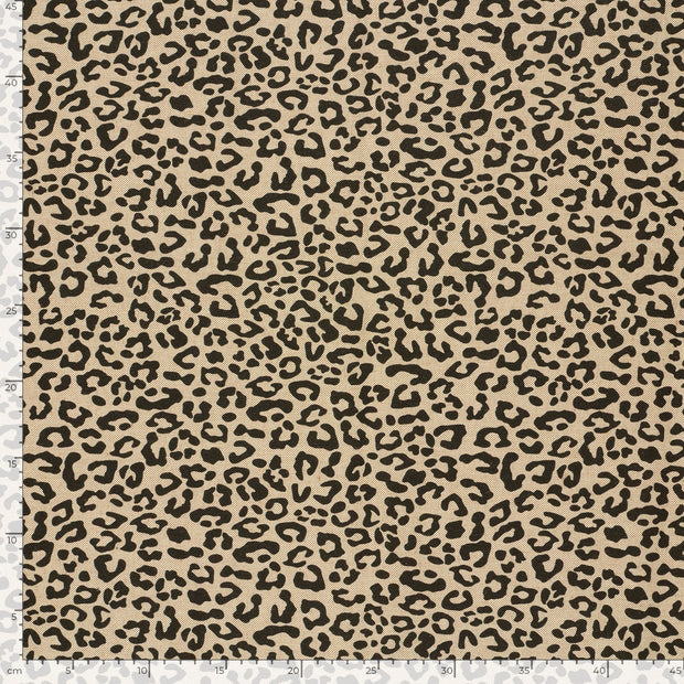 Linen Look fabric Panther Beige