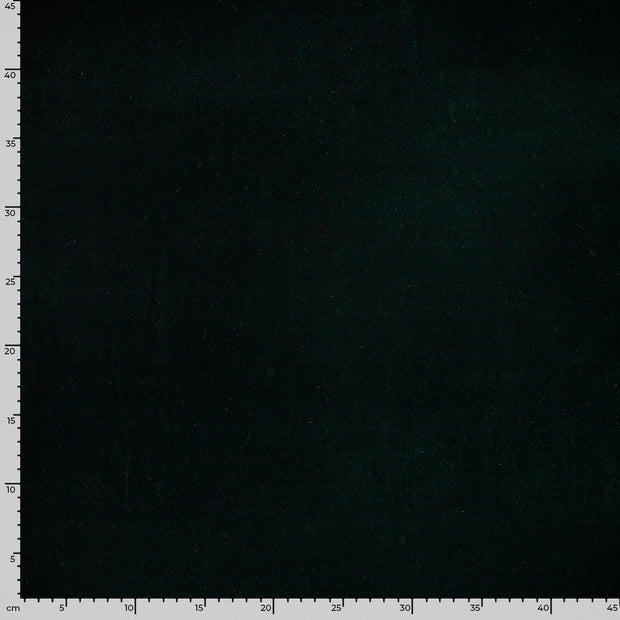 Velvet fabric Unicolour Dark Green