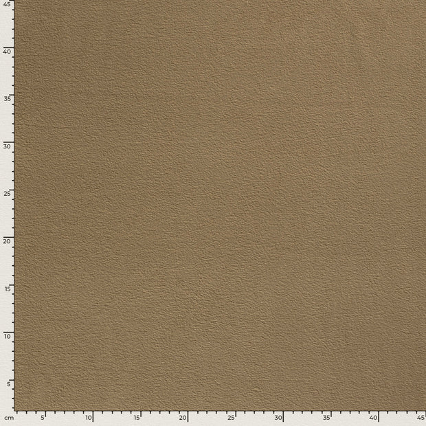 Polar Fleece fabric Unicolour Beige