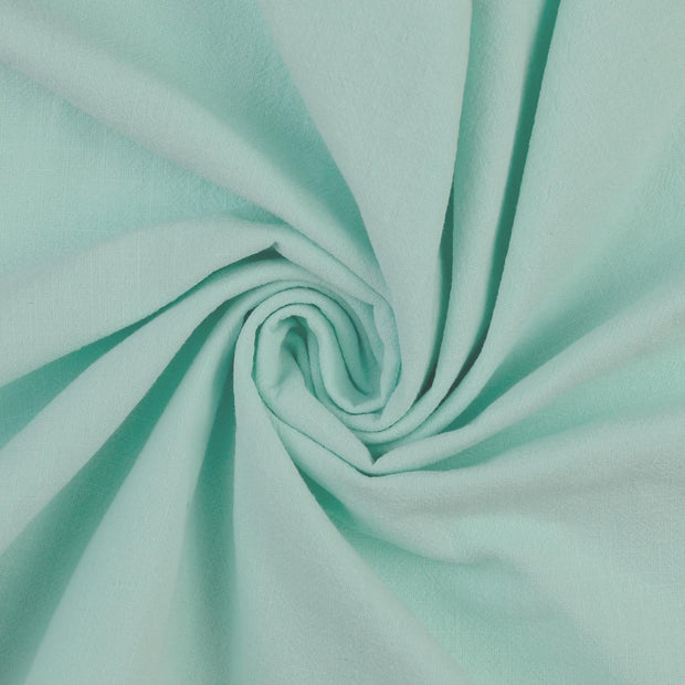 Popeline de Coton tissu Menthe 