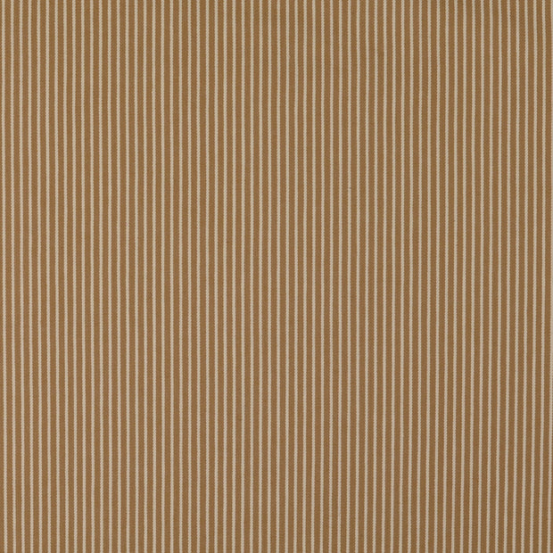 Denim stof Strepen Beige