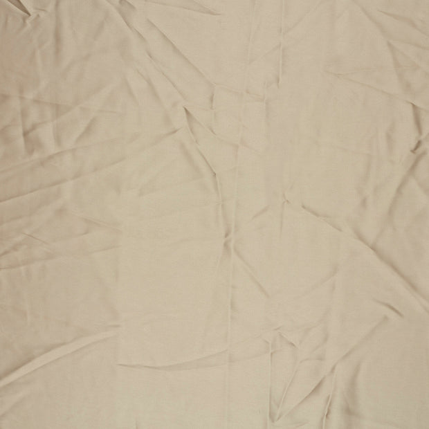 Satin fabrik Beige seidenmatt 