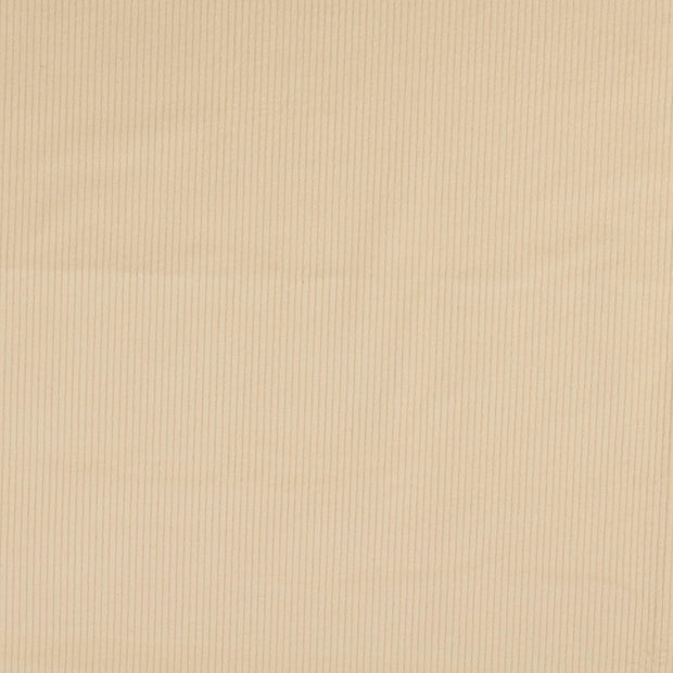 Corduroy 4.5w stof Effen Nude