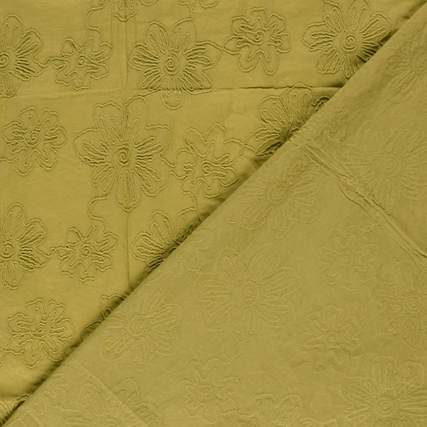  fabric Unicolour embroidered 