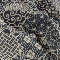 Voile Abstrait Indigo